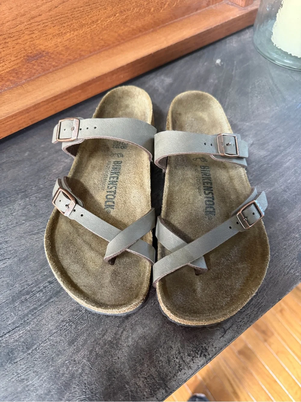 Birkenstock sandals in size 38 - Picture 2 of 7